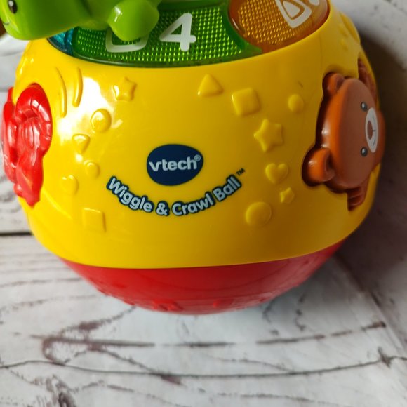 VTech Wiggle and Crawl Ball Educational Toy Infant baby 6-36 Months Working - Picture 2 of 7